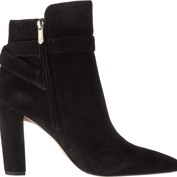 Sam Edelman Rita Black Suede Bootie - Picture 5 of 6